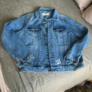 Unisex Peloton WE RUN THE SUMMER Jean Jacket Size M